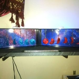 Moon phase art